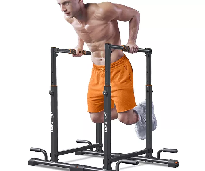 FLYBIRD Adjustable Parallel Dip Bar