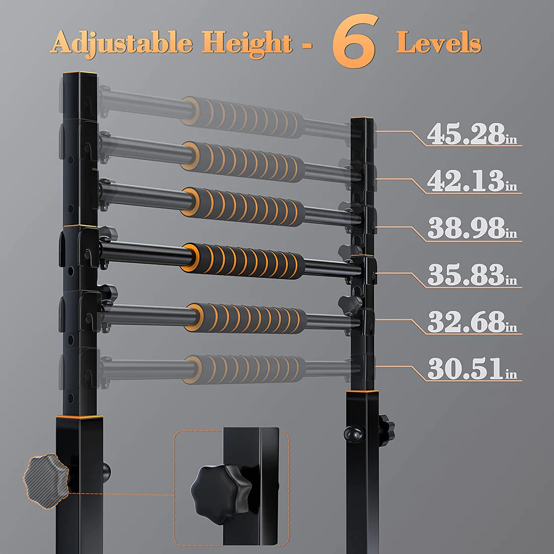 FLYBIRD Adjustable Parallel Dip Bar - Image 4