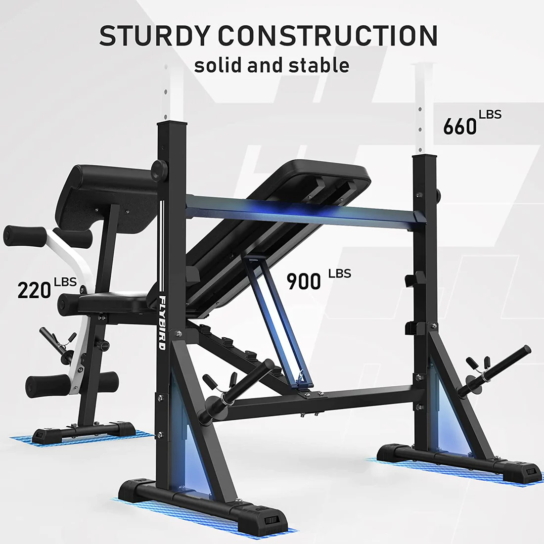 FLYBIRD Olympic Weight Bench - Image 4