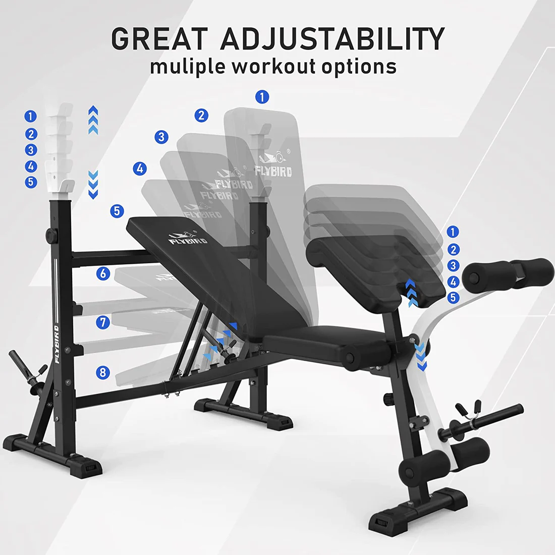 FLYBIRD Olympic Weight Bench - Image 5